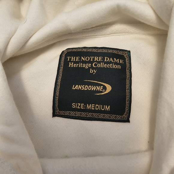 White and Green Ireland Hoodie - Picture 7 of 8